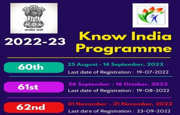 Know India Programme (KIP) 2022-23