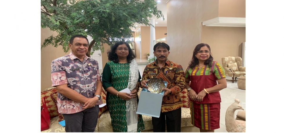 CG with Mayor of Kupang and his team