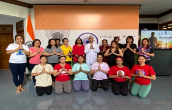 Yoga for Women at Chancery in connection with IDY 2023