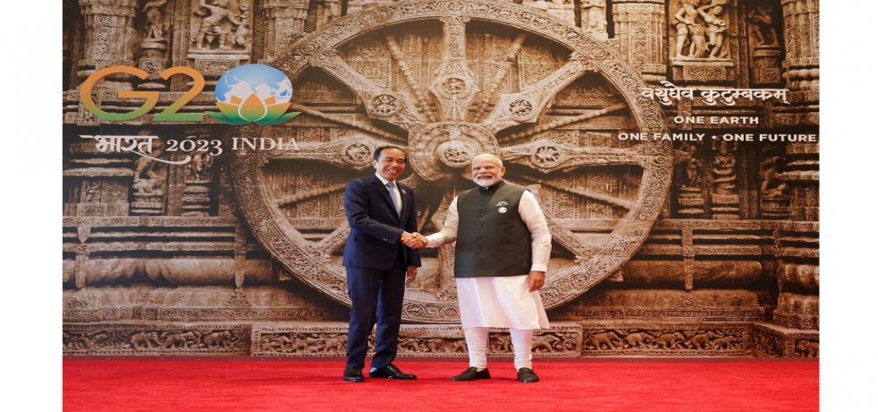 PM Modi and President Jokowi at G20 INDIA