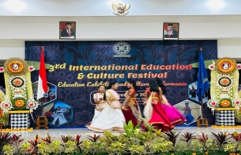 Dance Performance - 3rd International Education _ Culture Festival at Udayana University