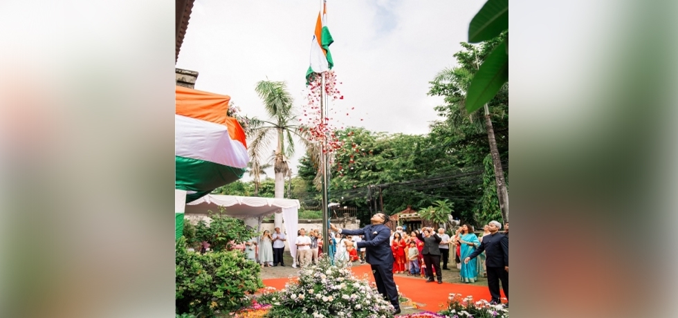  Flag Unfurling Ceremony at CGI, Bali on the occasion of 75th Republic Day of India