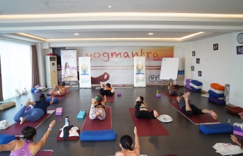Pre-IDY with Yog Mantra Bali