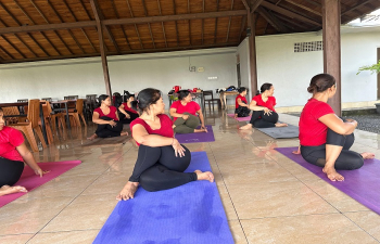 Pre-Event IDY with Yoga Tegan Community PKK Lulkluk