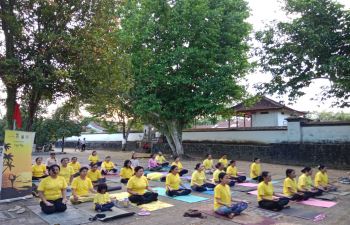 IDY Celebration in Collaboration with Dhyan Foundation in Lombok